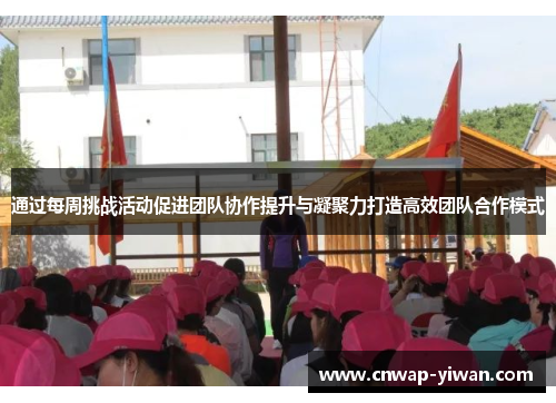 通过每周挑战活动促进团队协作提升与凝聚力打造高效团队合作模式