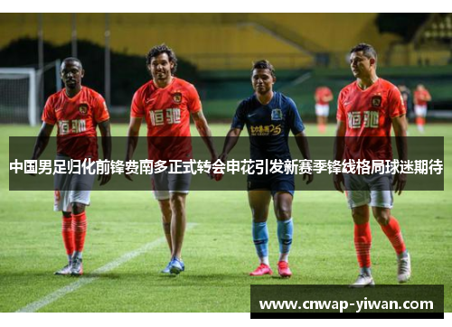 中国男足归化前锋费南多正式转会申花引发新赛季锋线格局球迷期待 中国男足归化前锋费南多正式转会申花引发新赛季锋线格局球迷期待